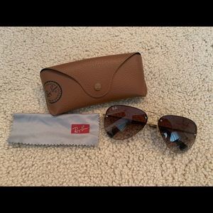 Ray-Ban RB3449 Brown Gradient Sunglasses